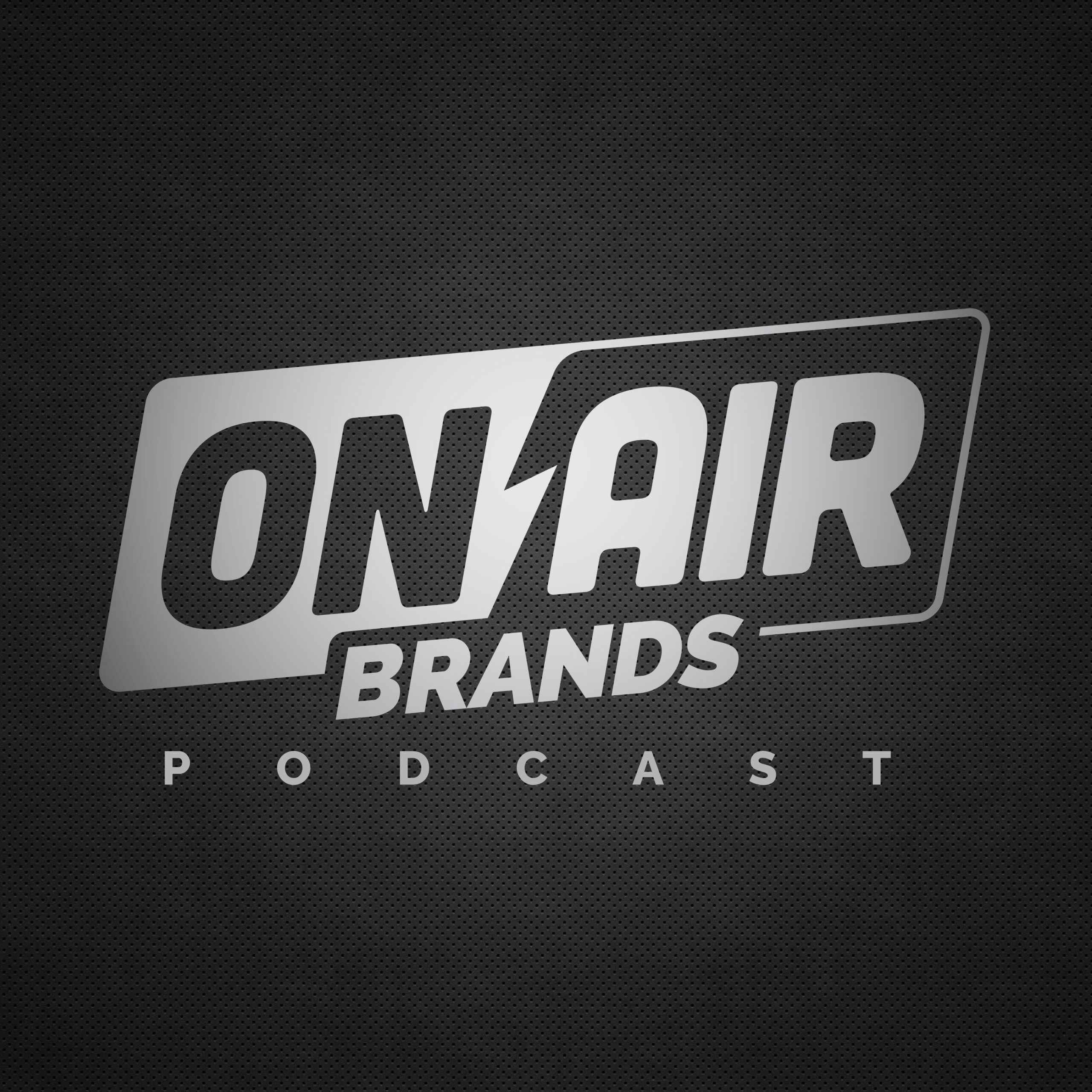 On Air Brands podcast logo square